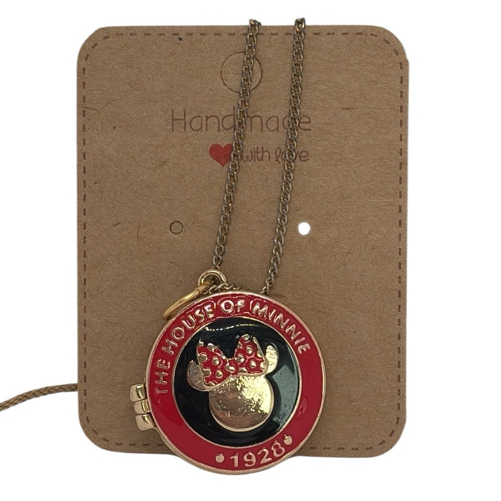 NWOT Disney House of Minnie 1928 Locket